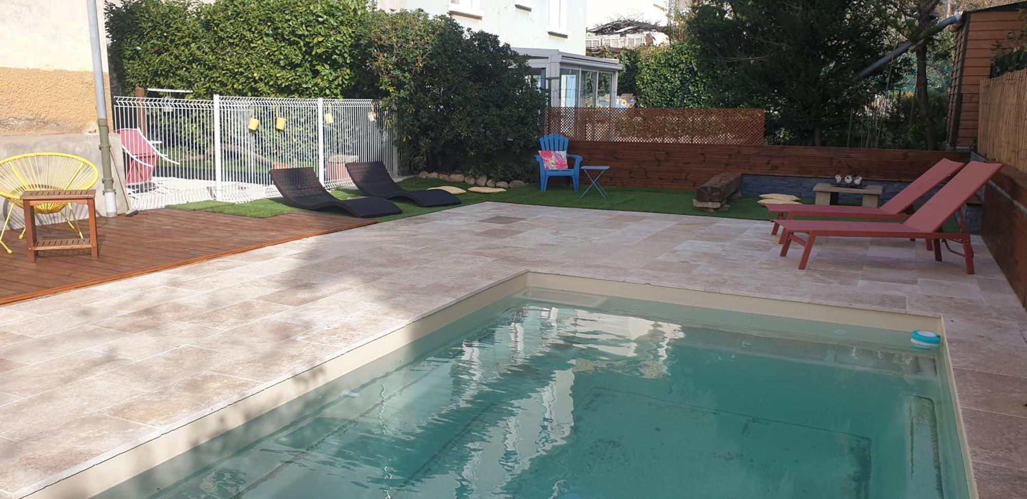 Charmant T3 Avec Piscine Digne-les-Bains Extérieur photo