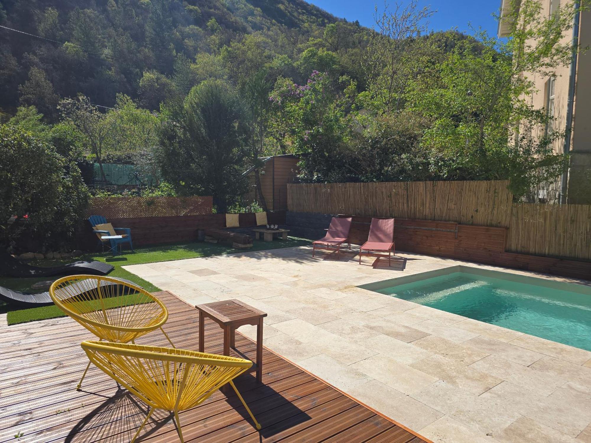 Charmant T3 Avec Piscine Digne-les-Bains Extérieur photo